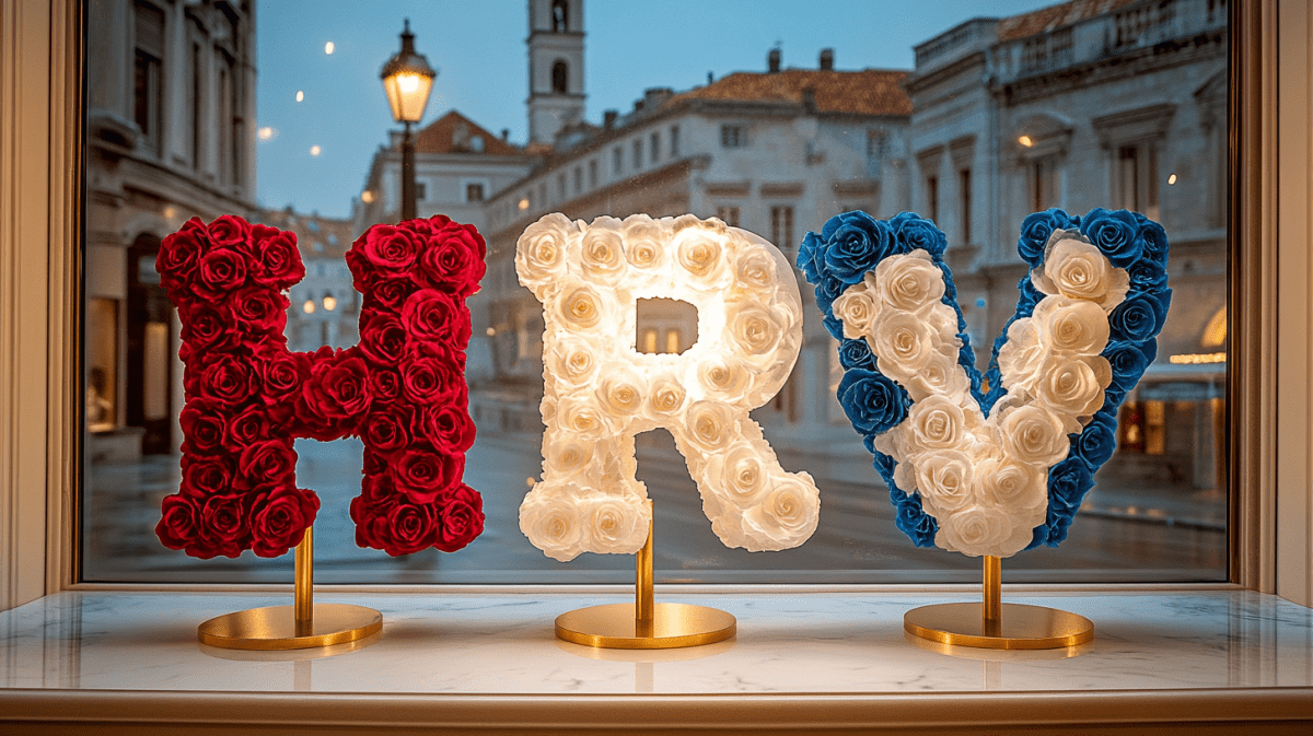 Croatian Rose Art – Red, White & Blue in Harmony - Imaginary Worlds