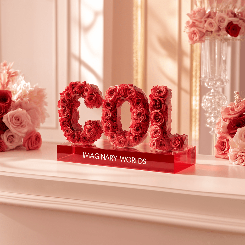 COL Rose Sculpture – The Colombia Edition - Imaginary Worlds