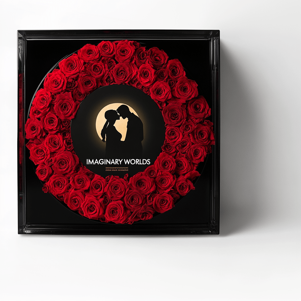 Imaginary Worlds Custom Vinyl Rose Box β Red Roses Edition - Imaginary Worlds