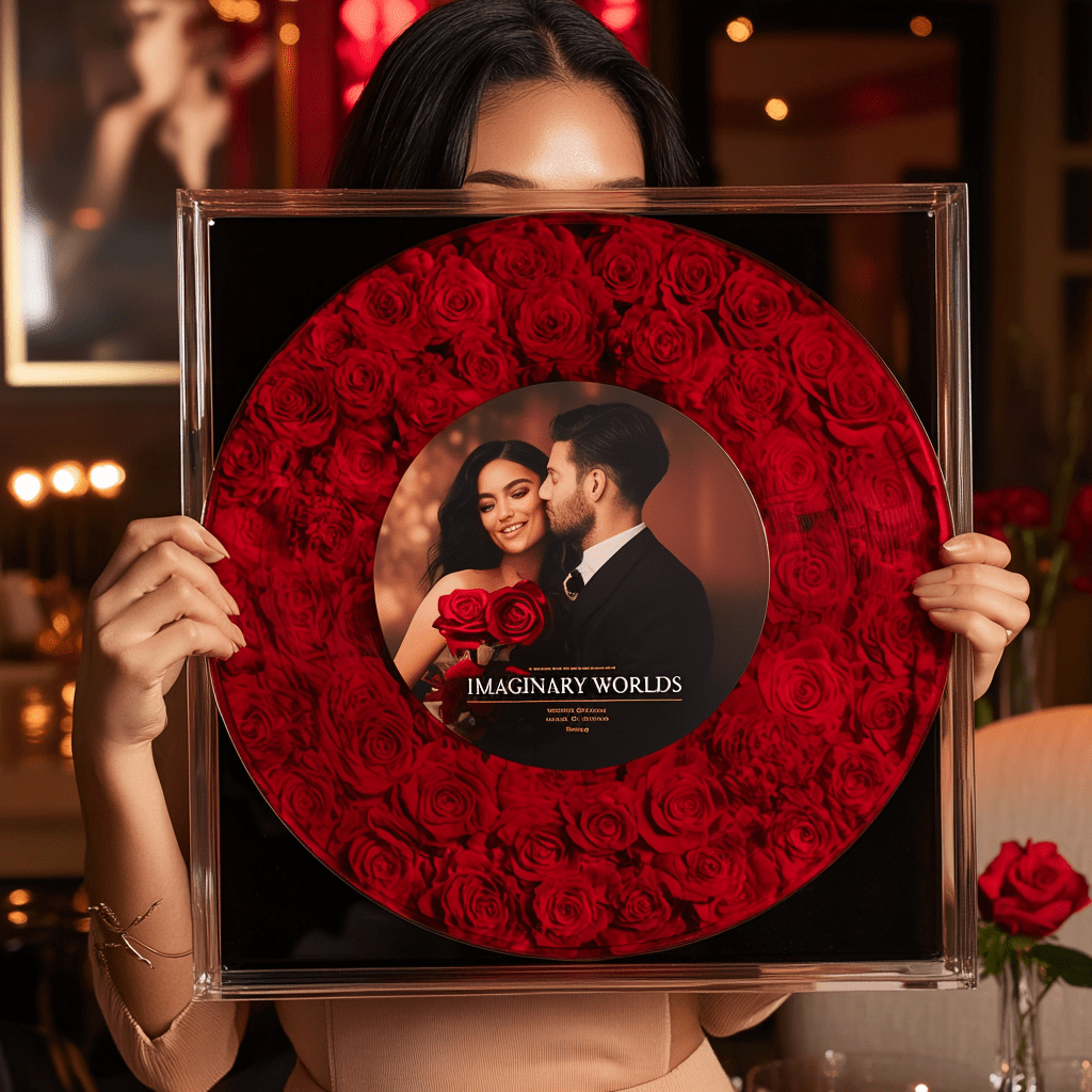 Imaginary Worlds Custom Vinyl Rose Box β Red Roses Edition - Imaginary Worlds