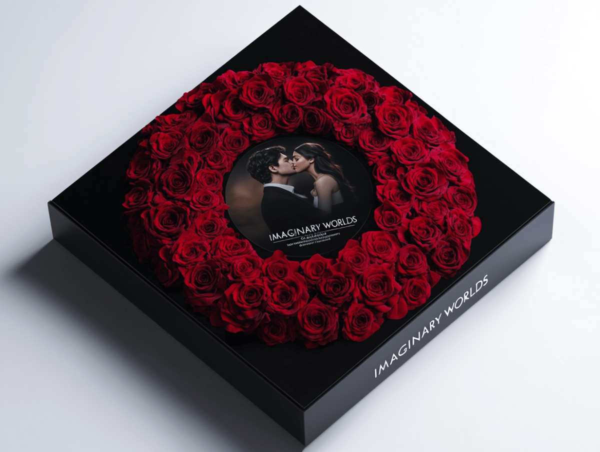 Imaginary Worlds Custom Vinyl Rose Box β Red Roses Edition - Imaginary Worlds