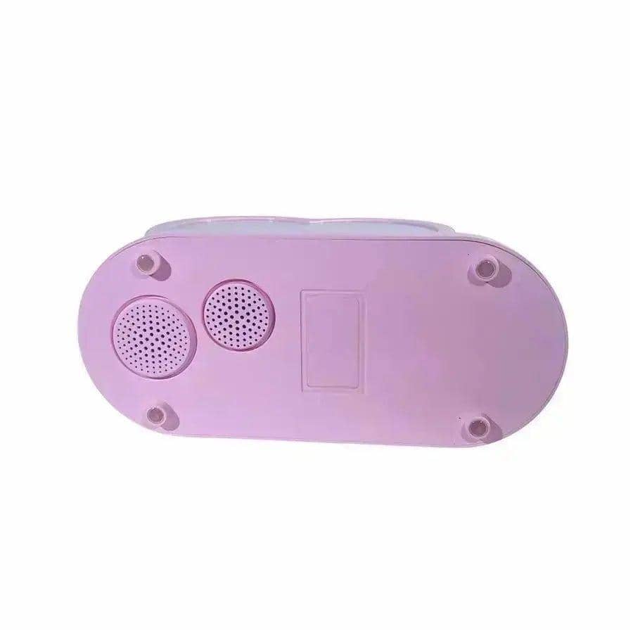 Tricolor Pink Flowers Forever Rose Lamp with Bluetooth Speaker - Imaginary Worlds