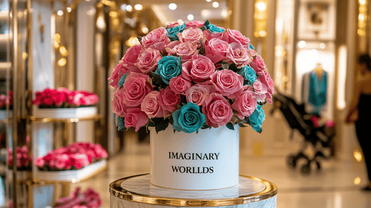 Forever Roses Perth – Sunset Shades in Preserved Bloom - Imaginary Worlds