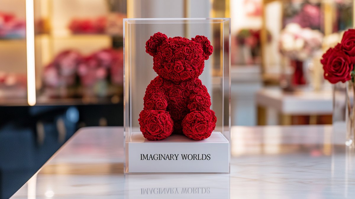 Red Rose Bears: A Timeless Blend of Elegance and Sustainability - Imaginary Worlds