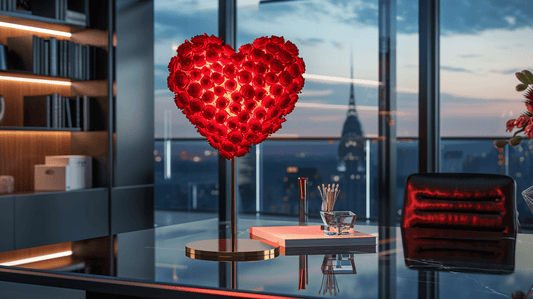 Rose Lamps in Amsterdam: Lighting Love with Elegance - Imaginary Worlds