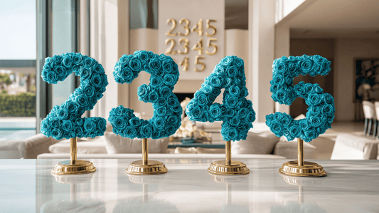 Teal Roses in Spain: Ocean Tones and Silent Drama - Imaginary Worlds