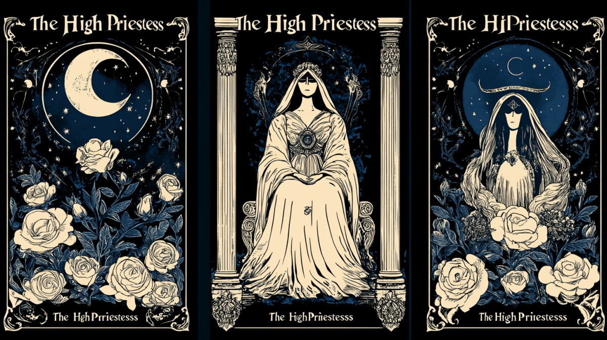 The High Priestess and the Path to Wisdom - Imaginary Worlds