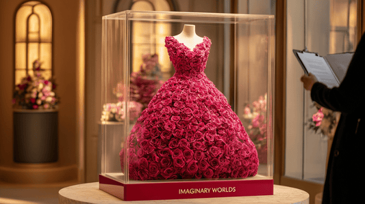 What Is a Rose Sculpture? – Floral Art Reinvented Through 3D Precision and Emotional Permanence - Imaginary Worlds