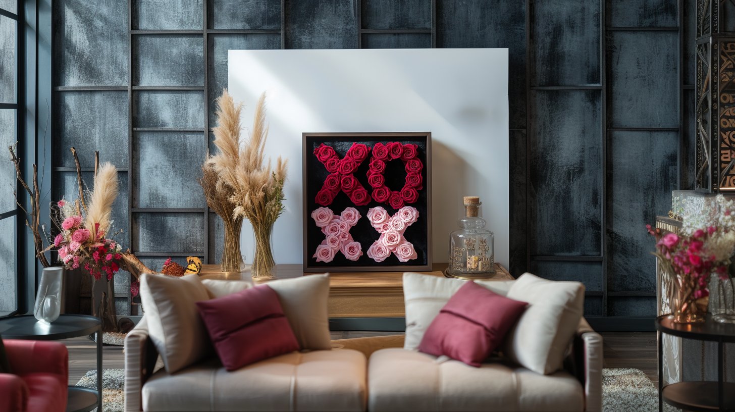 "Love Immortalized" Rose Framed Wall Art Collection - Imaginary Worlds