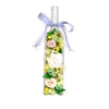 Floral Harmony Wine Bottle