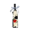 Floral Harmony Wine Bottle