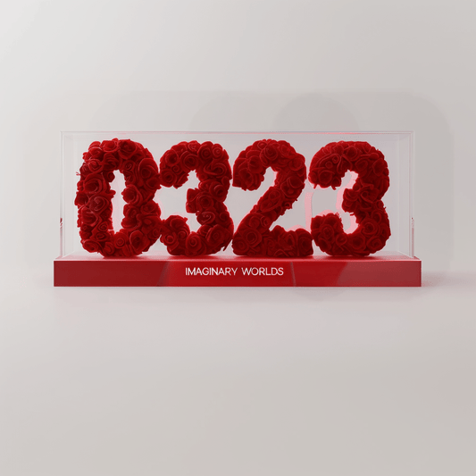 Angel Number 323 Rose Box - Imaginary Worlds