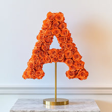 Apollo Orange Rose Letter A Lamp - Imaginary Worlds