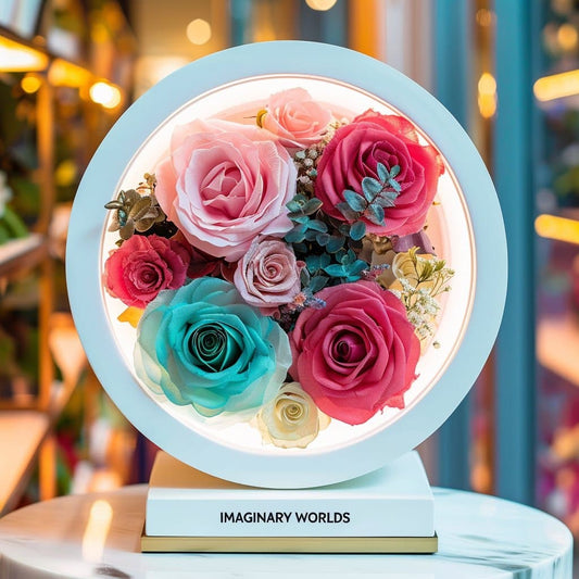 Aqua Dream Flower Lamp - Imaginary Worlds