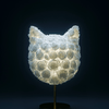 Cat's Meow White Roses Lamp - Imaginary Worlds