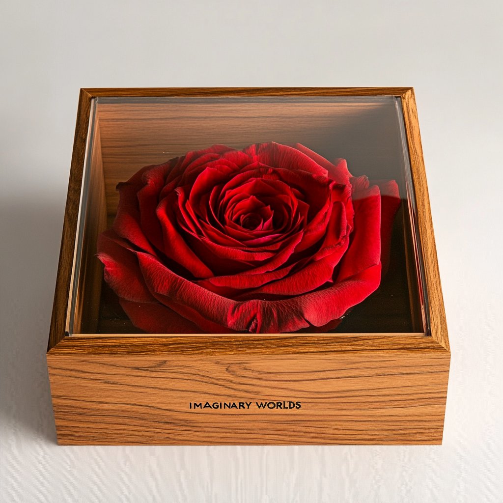 Eternal Love Rosewood Box - Imaginary Worlds