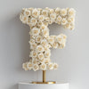 Fates White Rose Letter F Lamp - Imaginary Worlds