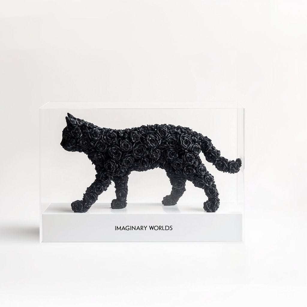 Forever Rose Animal Sculptures - Imaginary Worlds