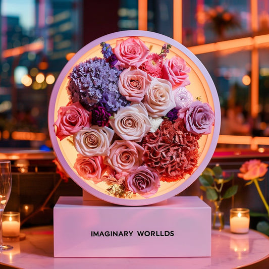 Pastel Dreams LED Flower Lamp - Imaginary Worlds