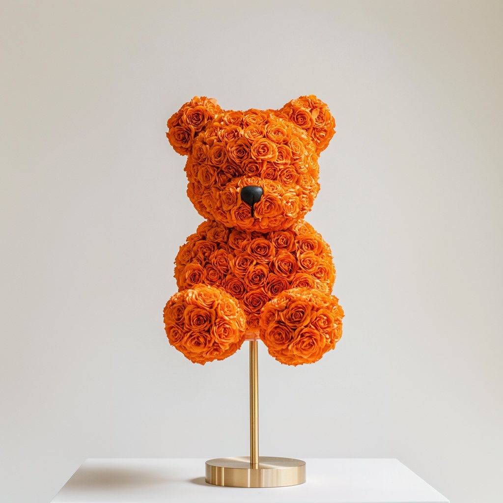Orange Rose Bear Collection