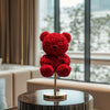 Radiant Red Rose Bear Lamp - Imaginary Worlds