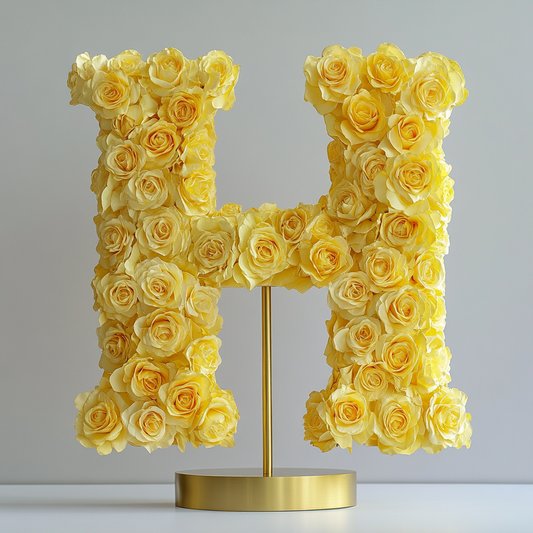 Helios Yellow Rose Lamp