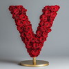 Venus Red Rose Lamp