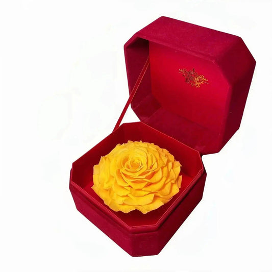 One-Love Preserved Rose - Yellow Rose Collection Edition - Imaginary Worlds