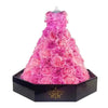 Pink and Purple Rose Enchantment: Floral Dress Masterpiece - Imaginary Worlds