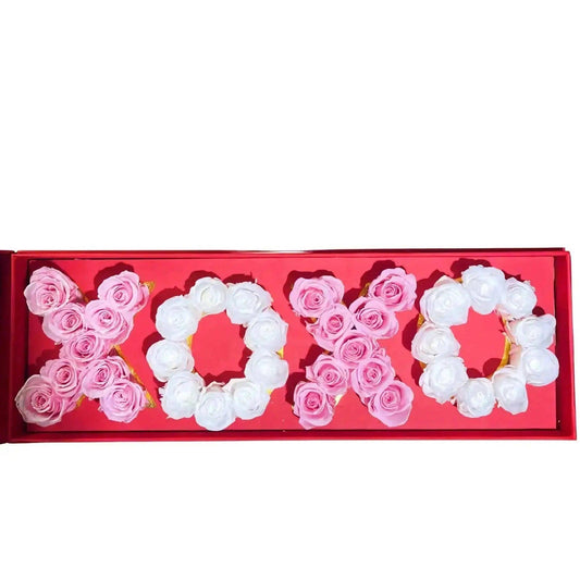 Pink Roses XOXO Forever Gift Box - Imaginary Worlds